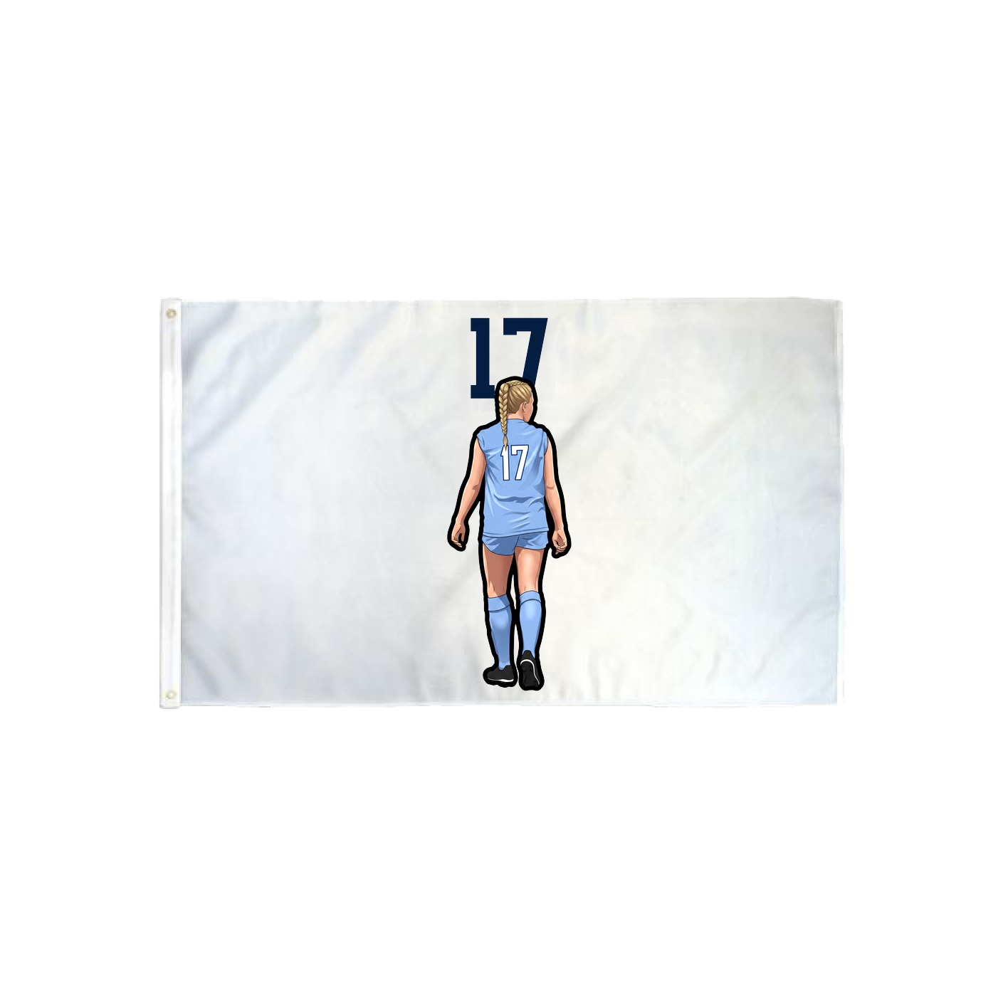 3x5 Flag — Number Top in Classic