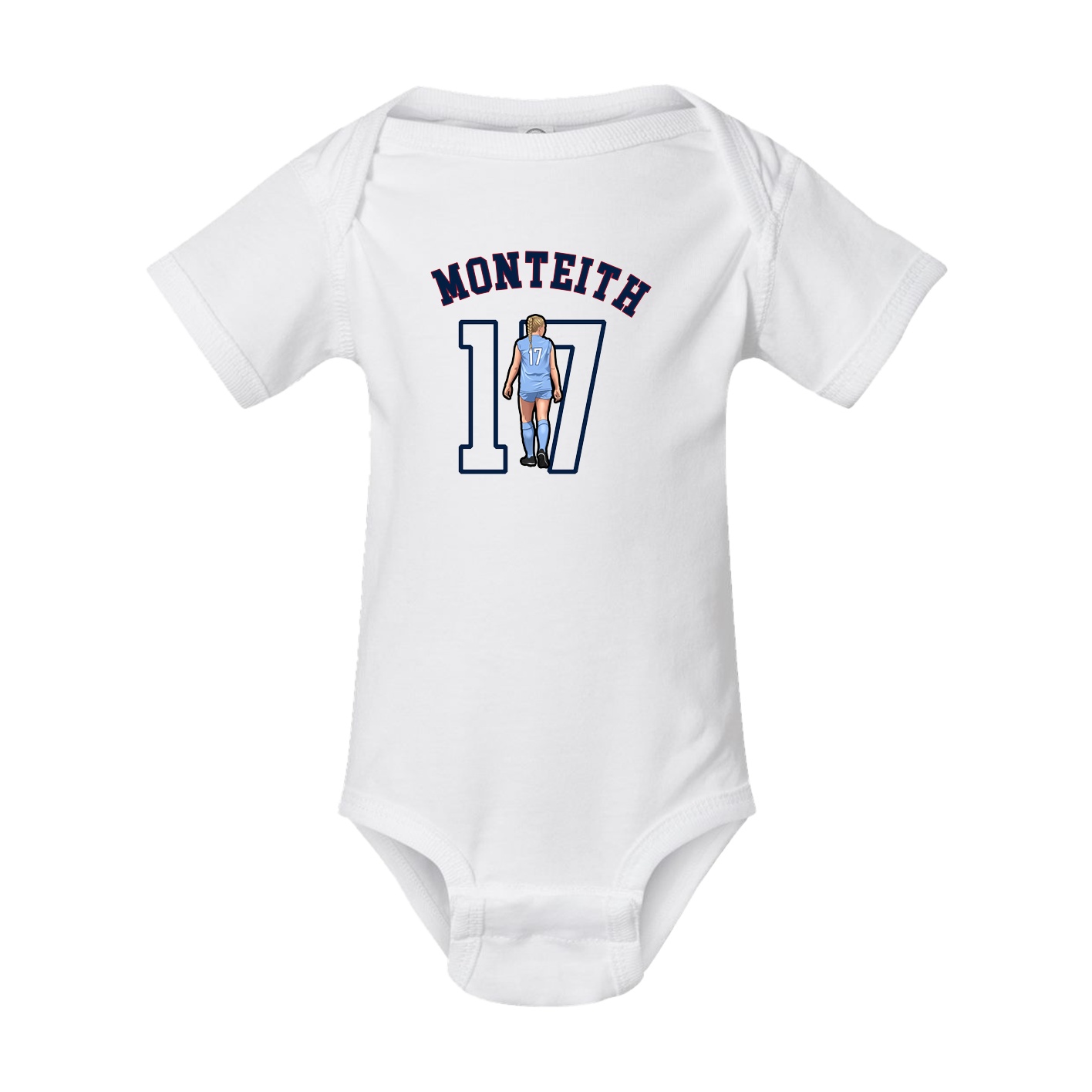 Baby Onesie — Shirsey Arch in White