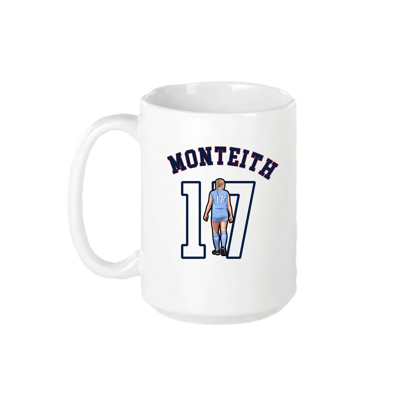 15oz Coffee Mug — Shirsey Arch in White