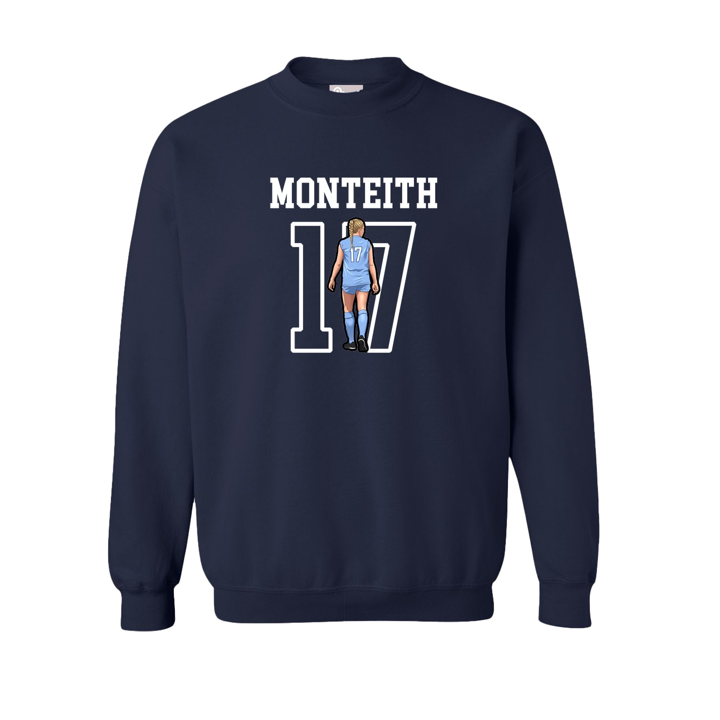 Fleece Crew — Shirsey in Navy