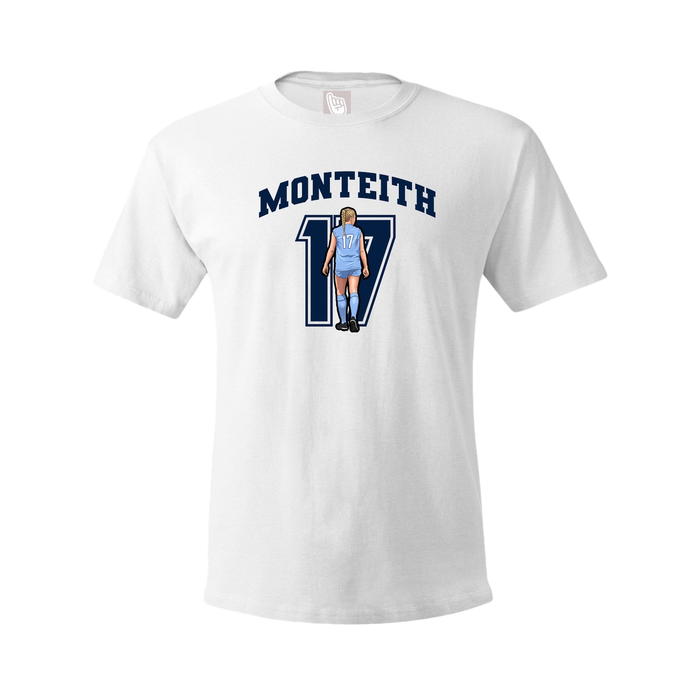 Tee — Number in White