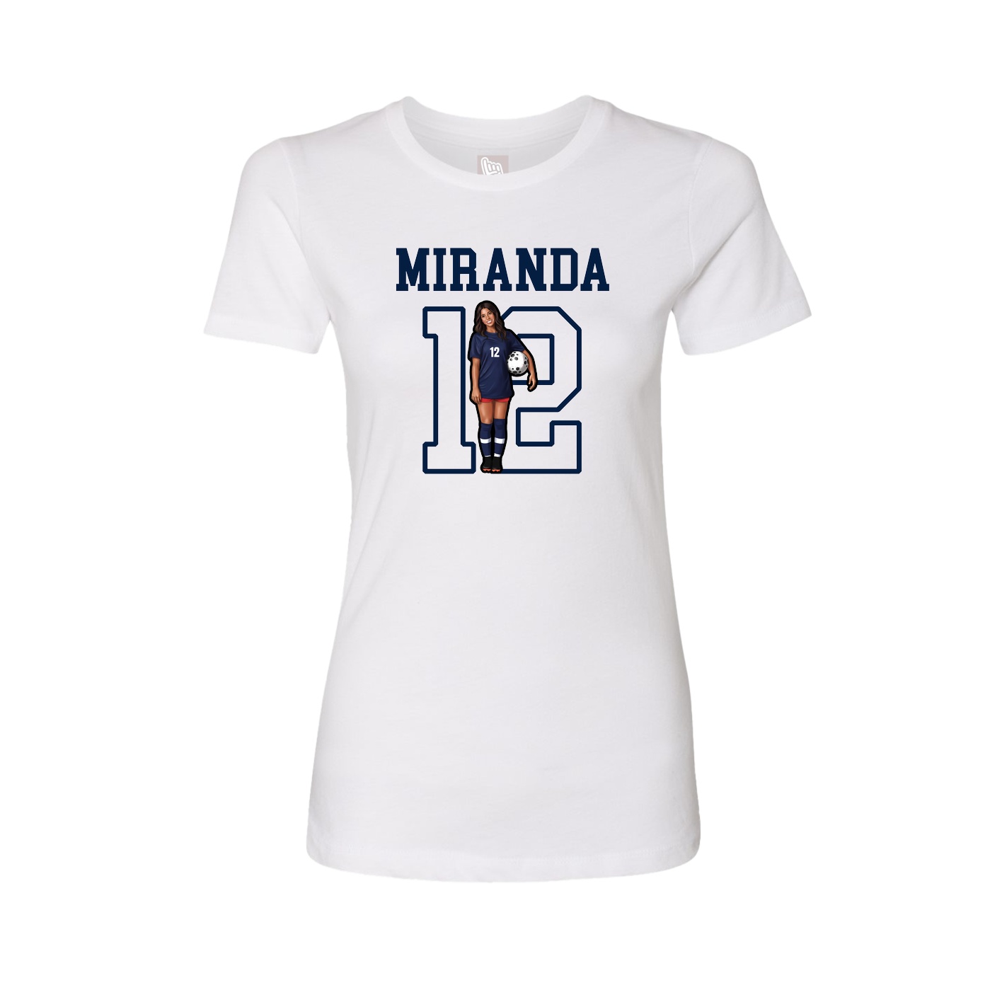 Fitted Women's Tee — Shirsey in White