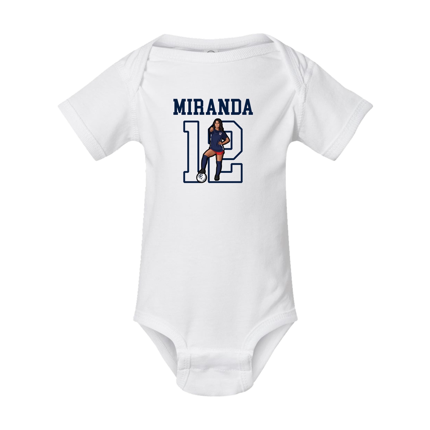 Baby Onesie — Shirsey in White