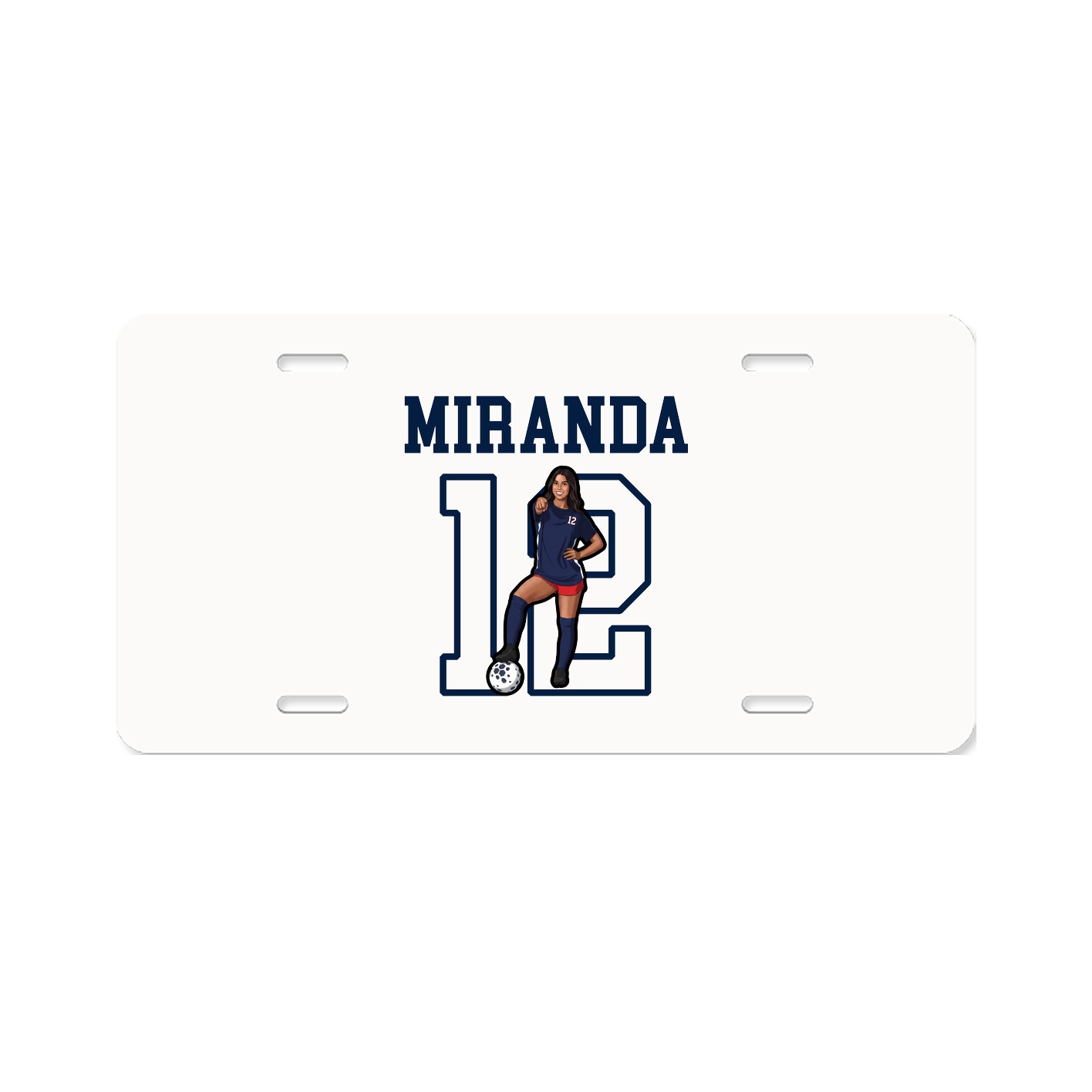 License Plate — Shirsey in Classic