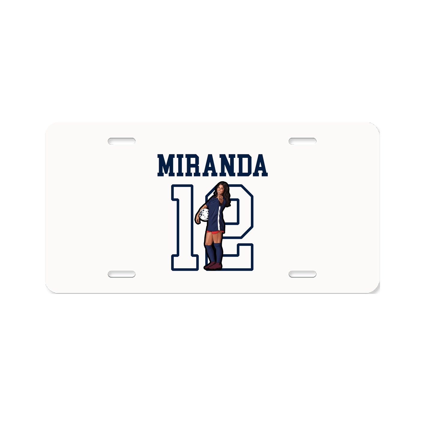 License Plate — Shirsey in Classic