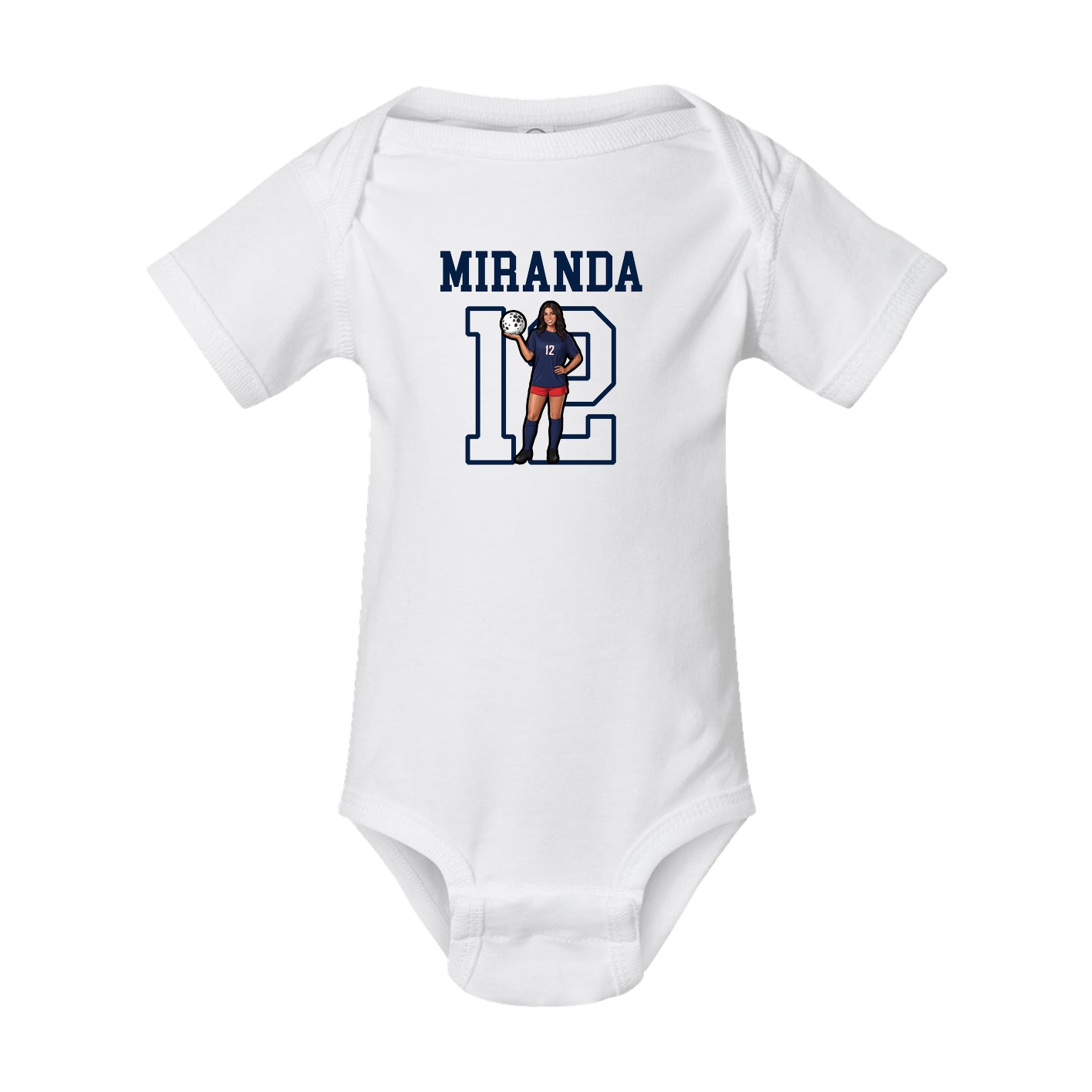Baby Onesie — Shirsey in White