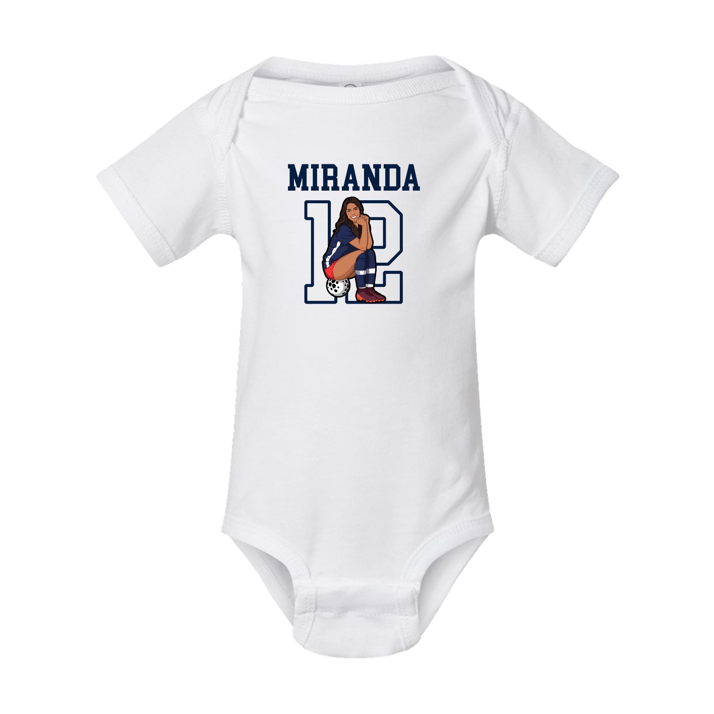 Baby Onesie — Shirsey in White