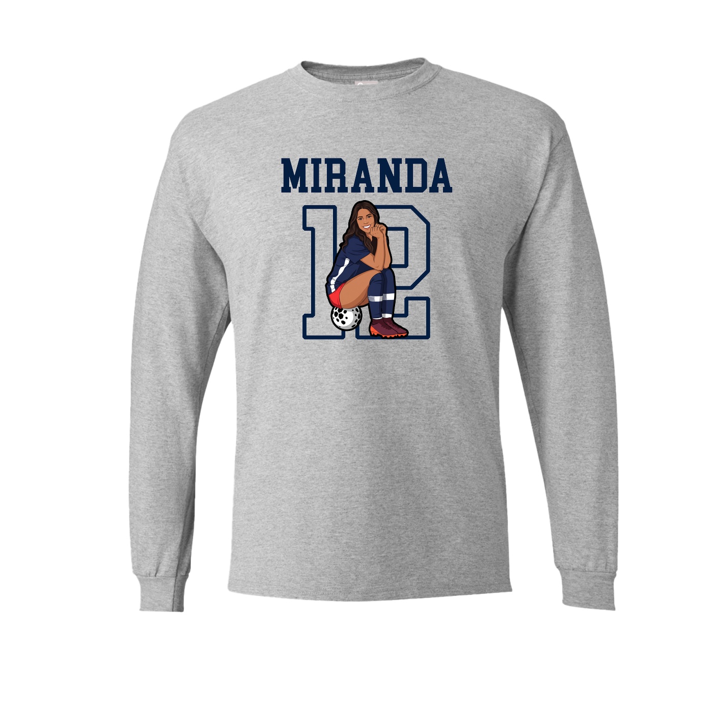 Long Sleeve Tee — Shirsey in Grey