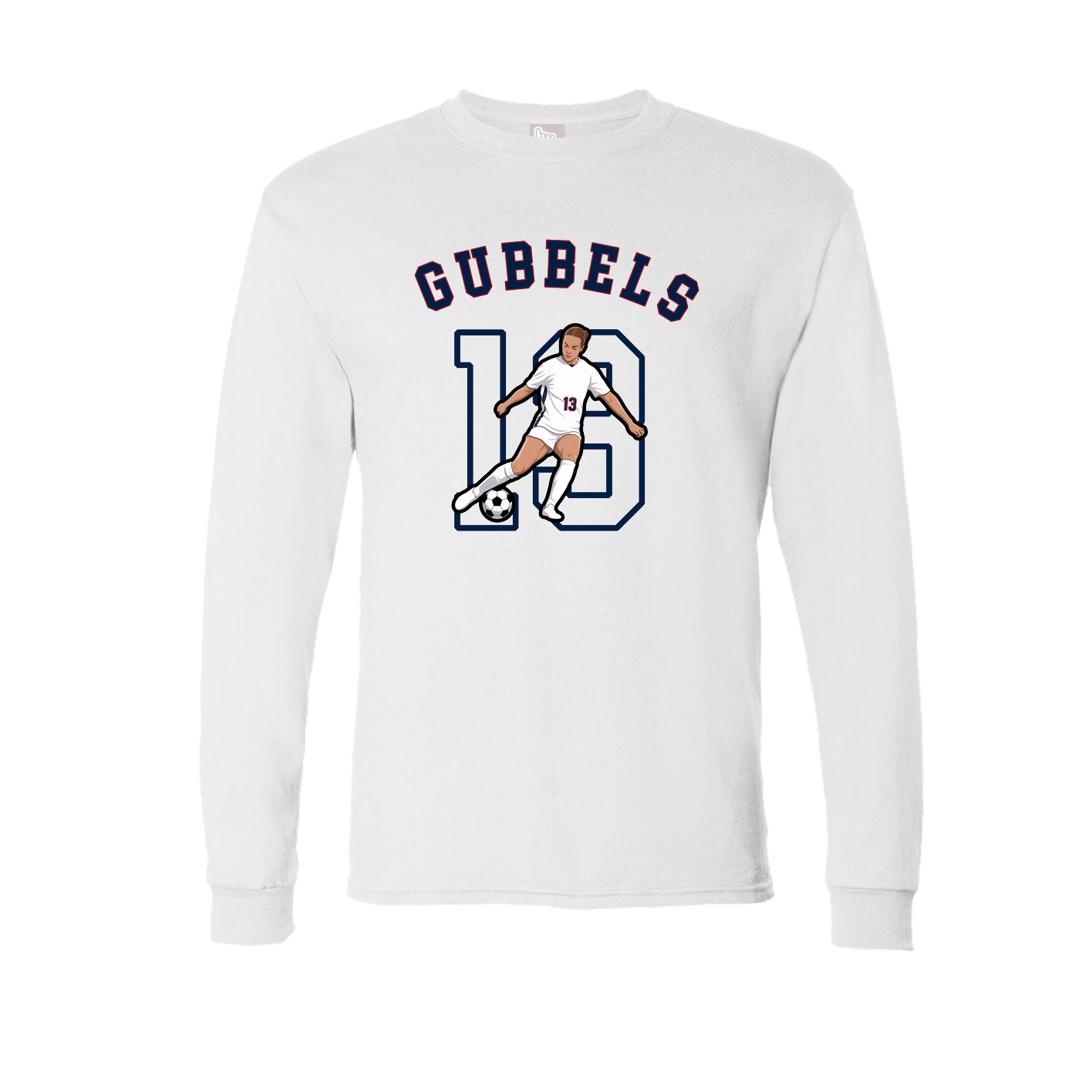 Long Sleeve Tee — Shirsey Arch in White