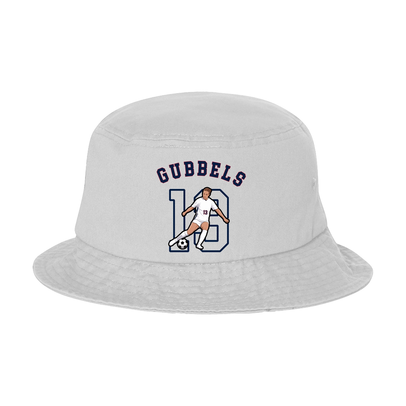 Bucket Cap — Shirsey Arch in White