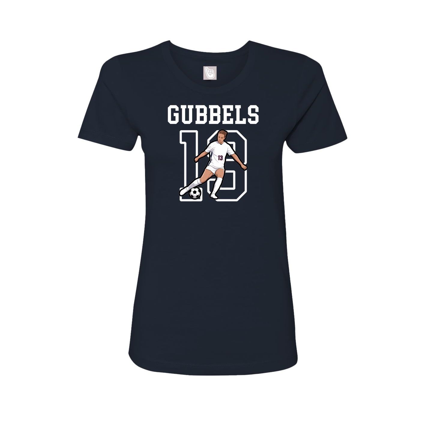 Fitted Women's Tee — Shirsey in Navy