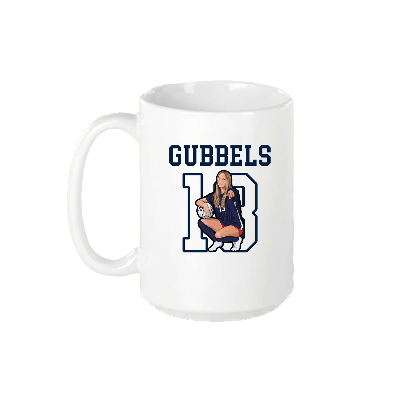 15oz Coffee Mug — Shirsey in White