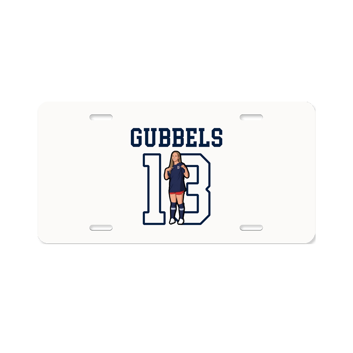 License Plate — Shirsey in Classic