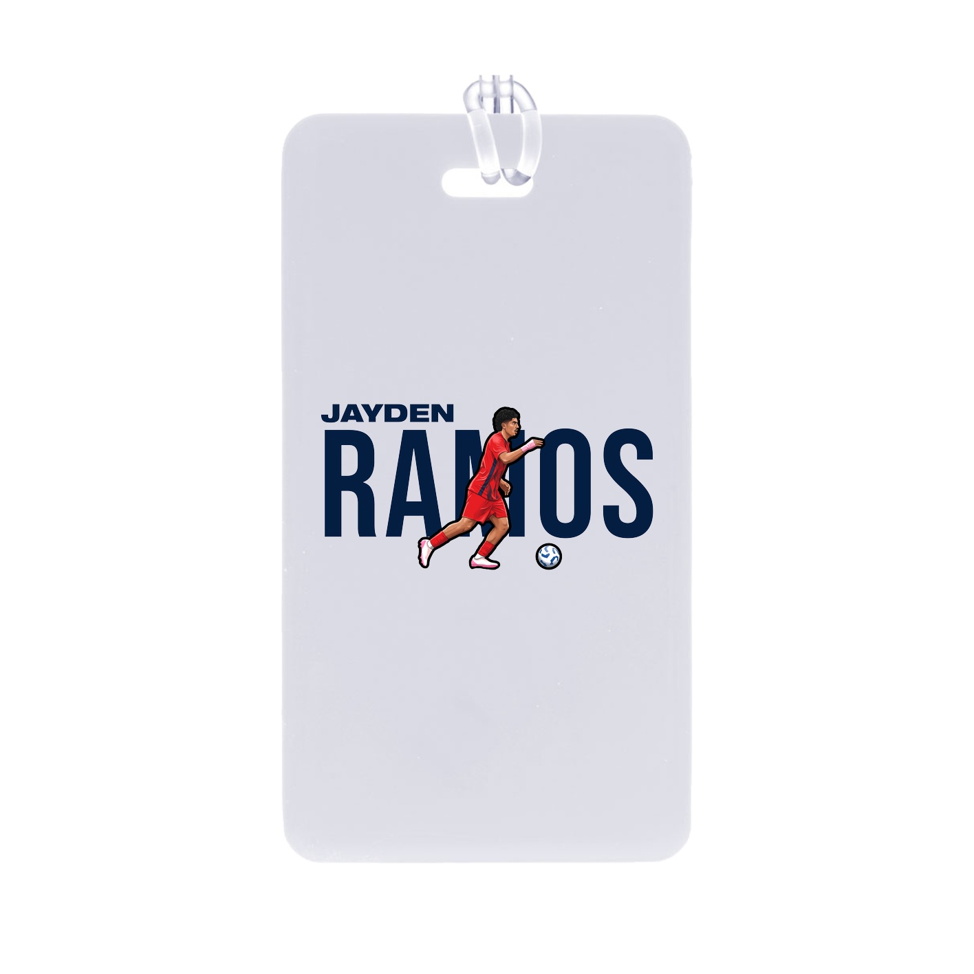 Bag Tag — Player Name in Classic