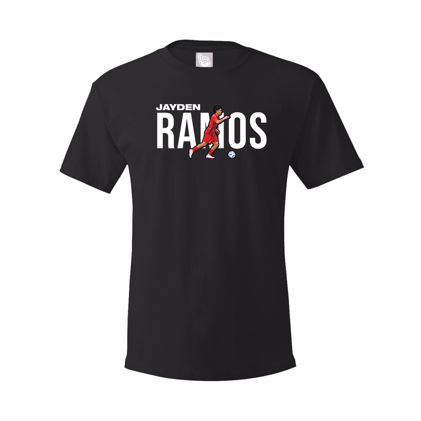 Tee — Player Name in Black