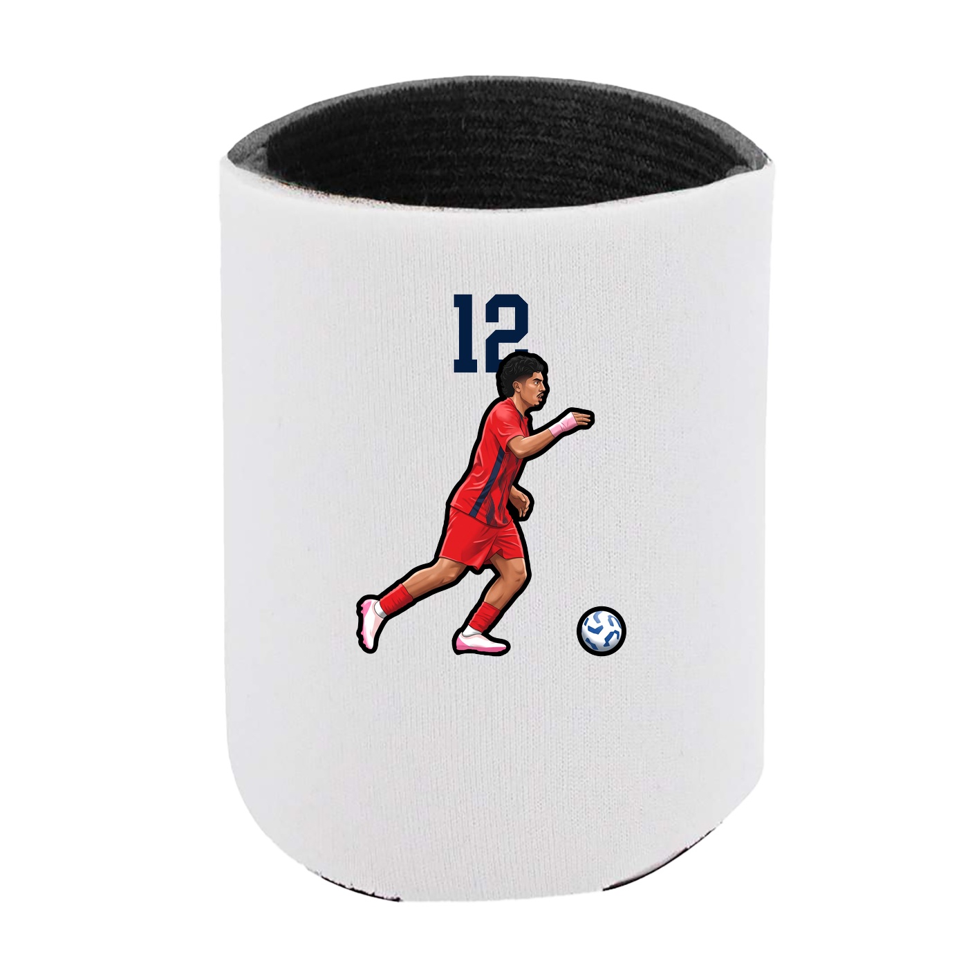 Can Holder — Number Top in White