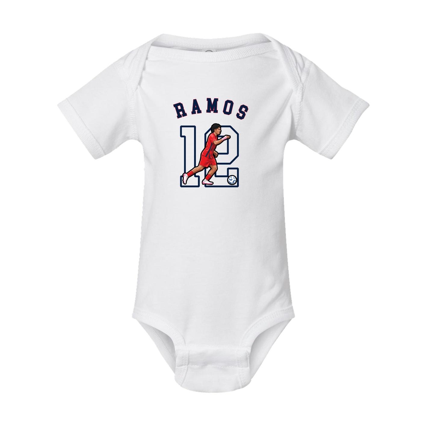 Baby Onesie — Shirsey Arch in White