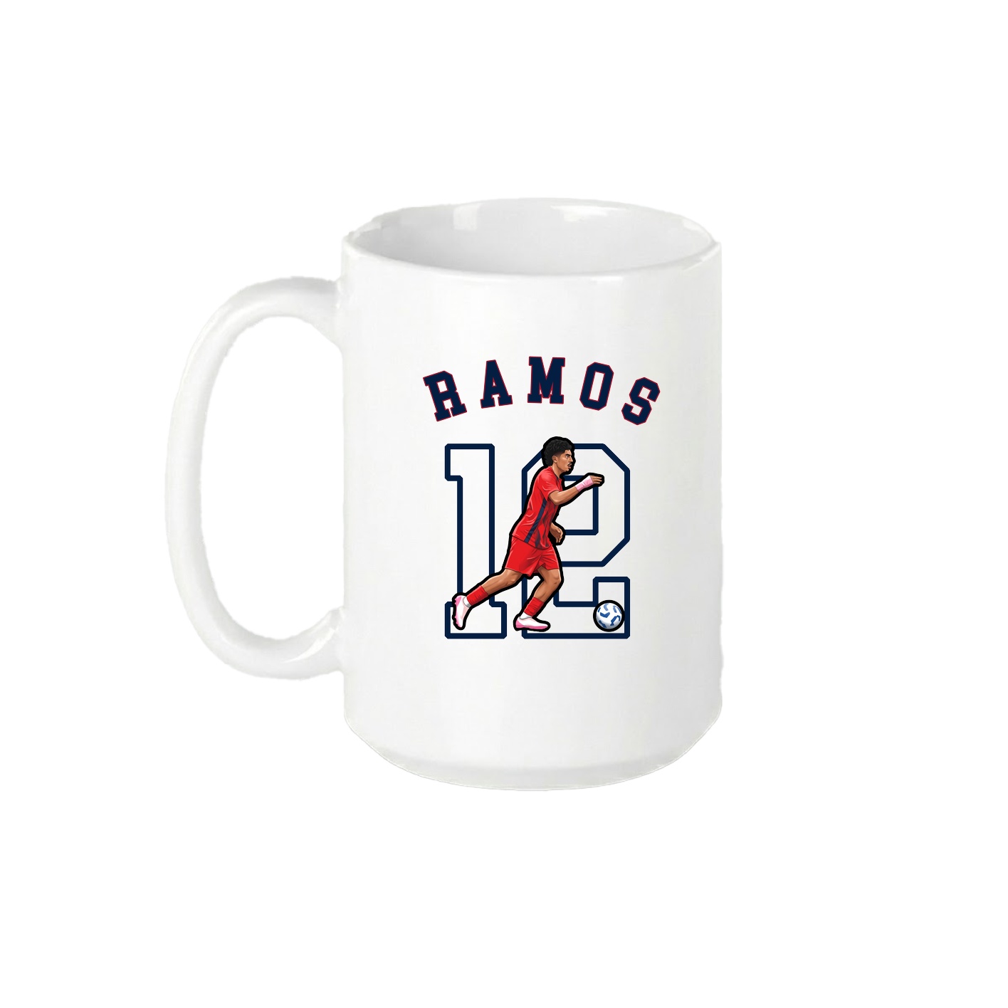 15oz Coffee Mug — Shirsey Arch in White