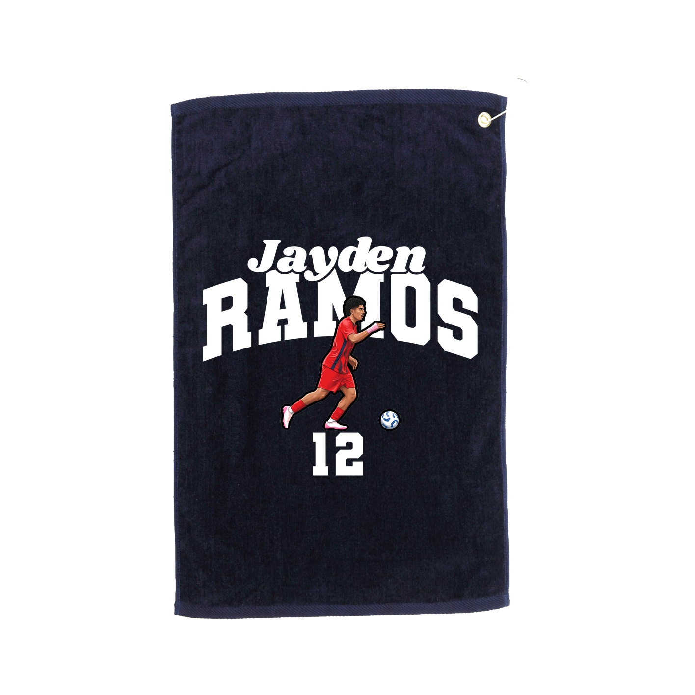 Golf Towel — Signature Arch in Navy