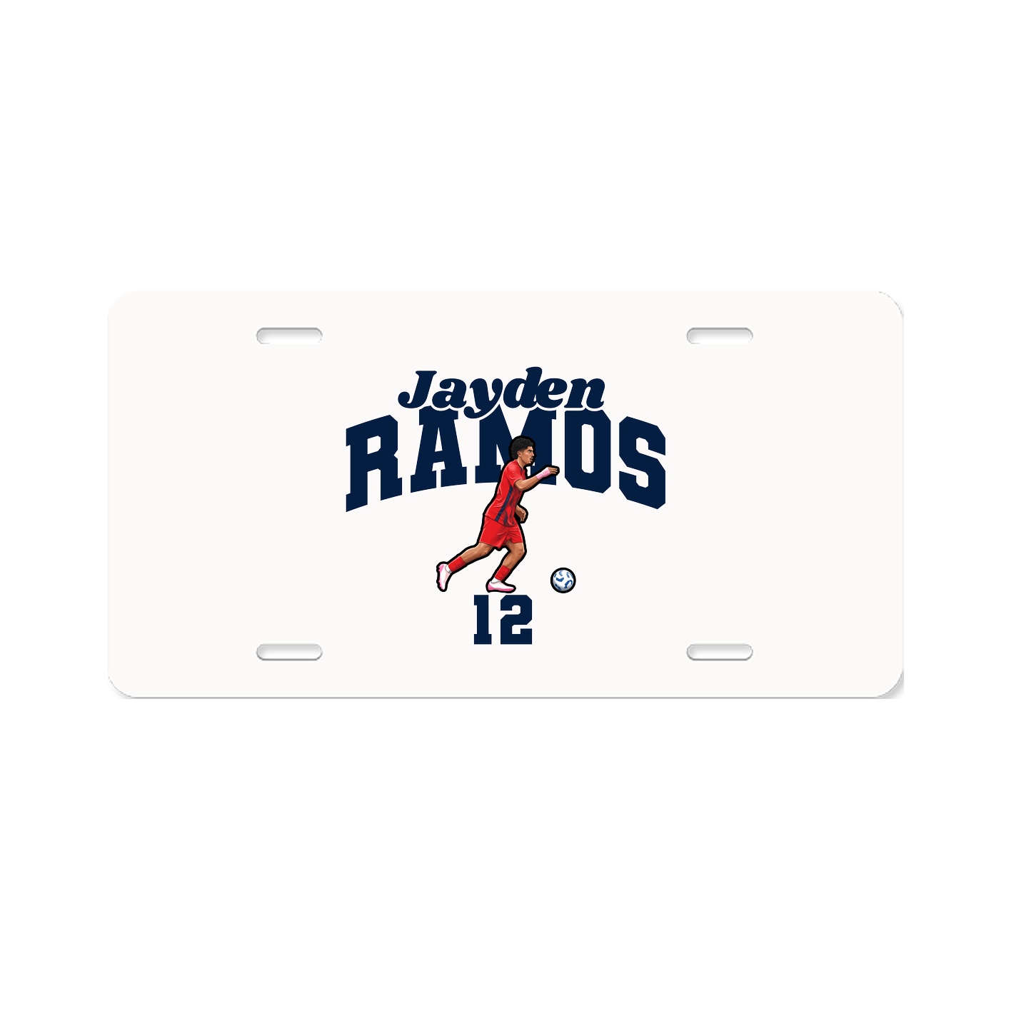 License Plate — Signature Arch in Classic