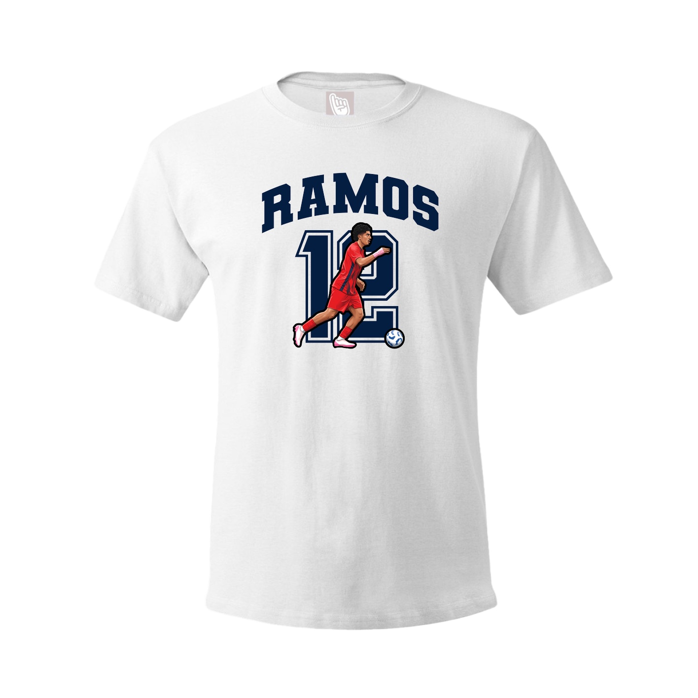 Tee — Number in White