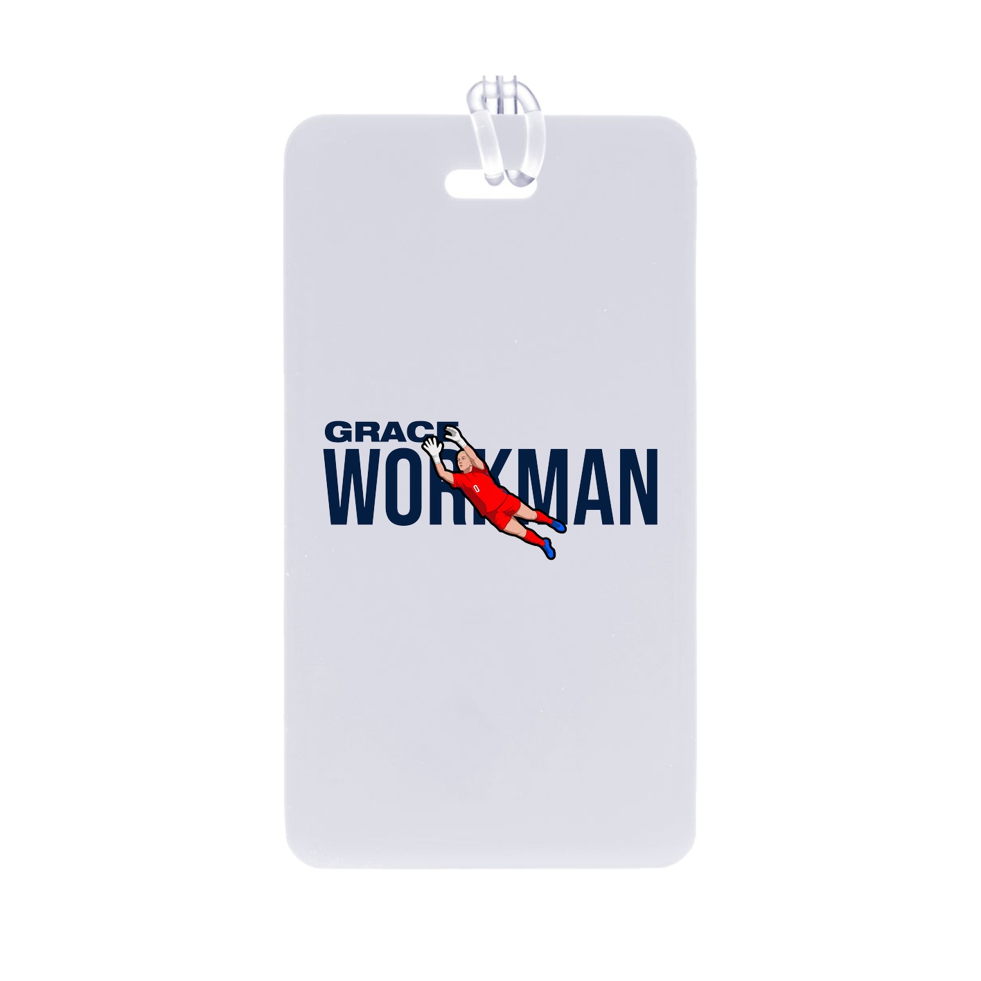 Bag Tag — Player Name in Classic