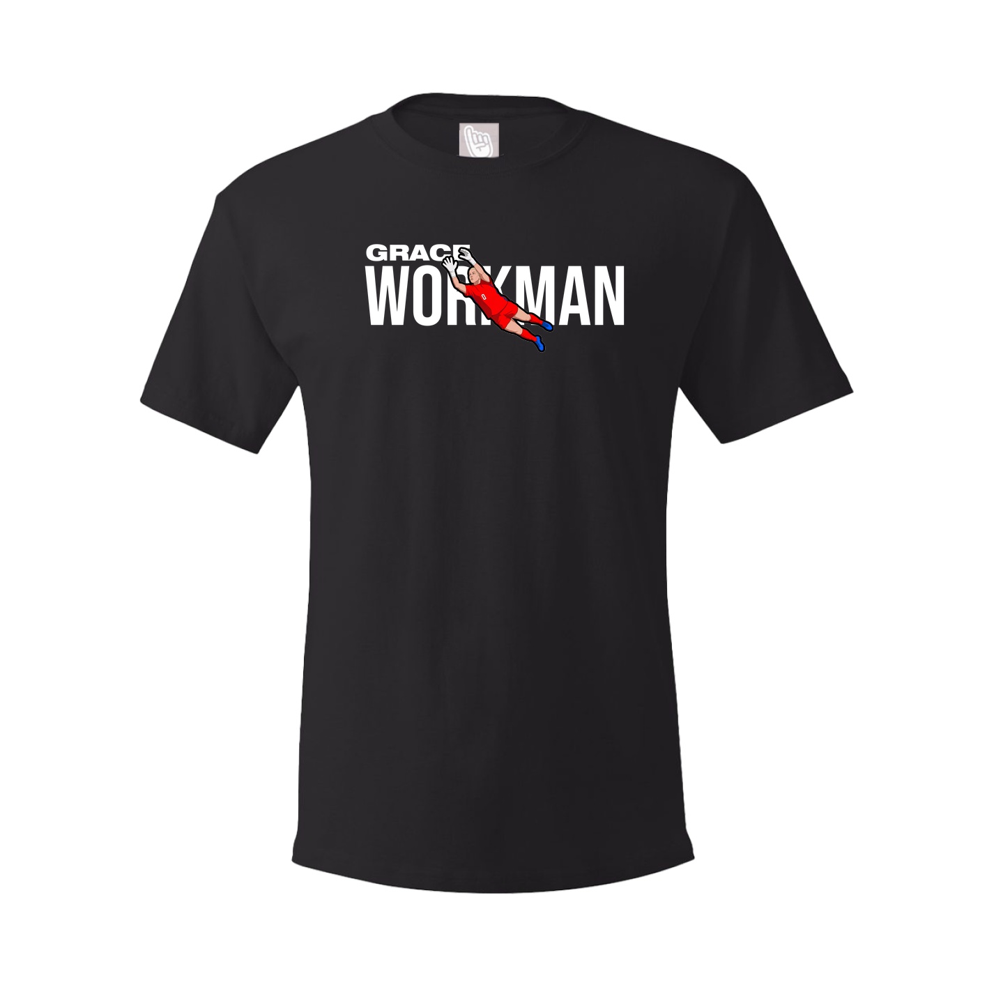 Youth Tee — Player Name in Black