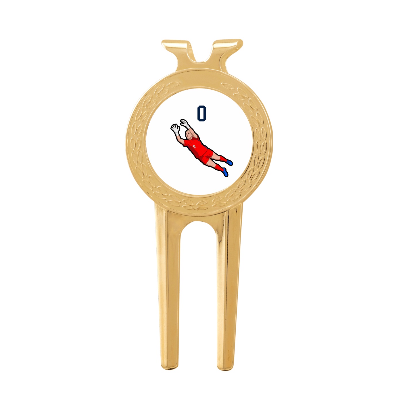 Divot Tool with Ball Marker — Number Top in Classic
