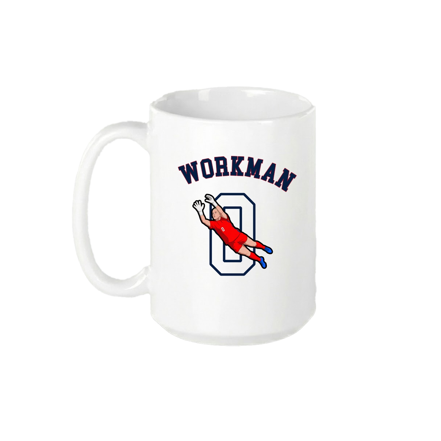 15oz Coffee Mug — Shirsey Arch in White