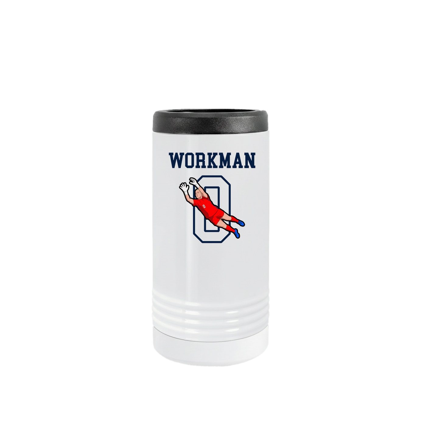 Slim Beverage Holder — Shirsey in White