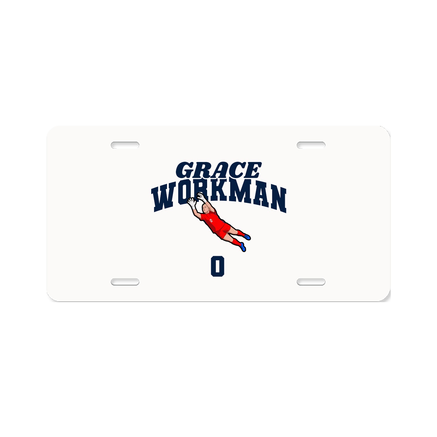 License Plate — Signature Arch in Classic