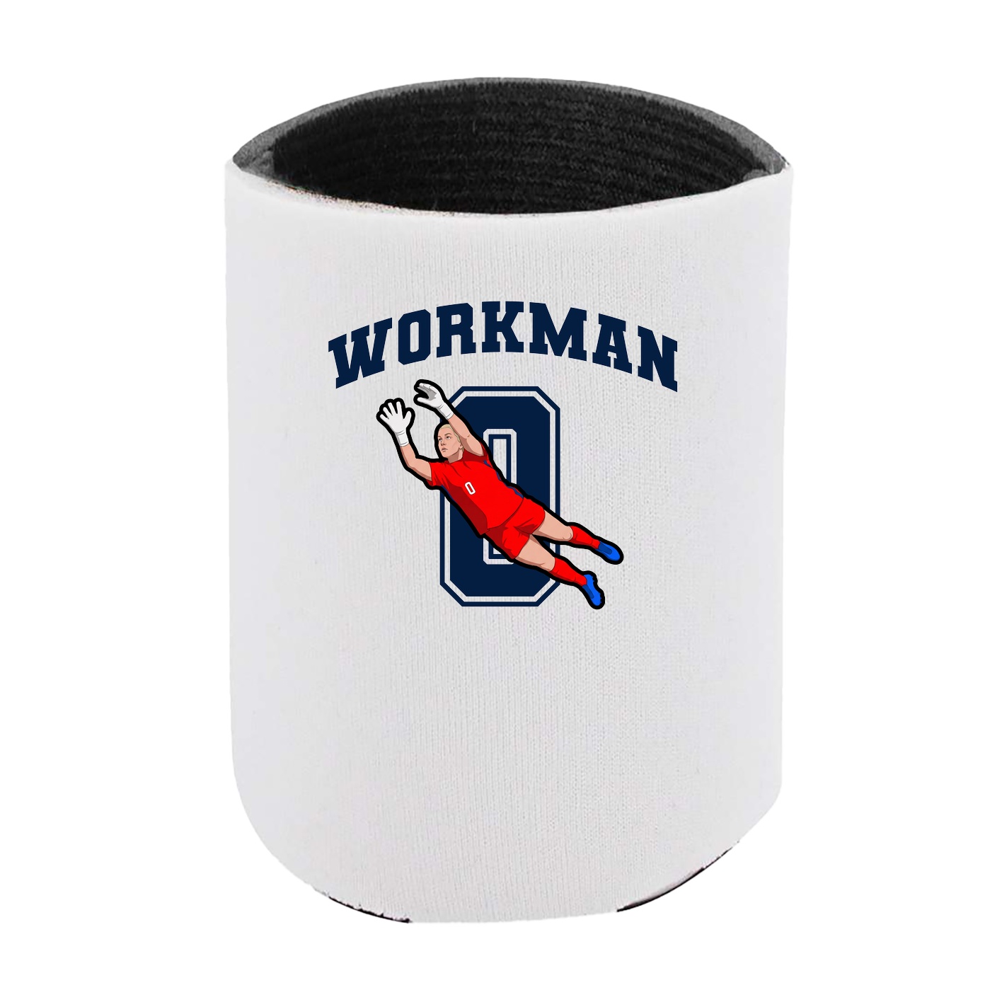 Can Holder — Number in White