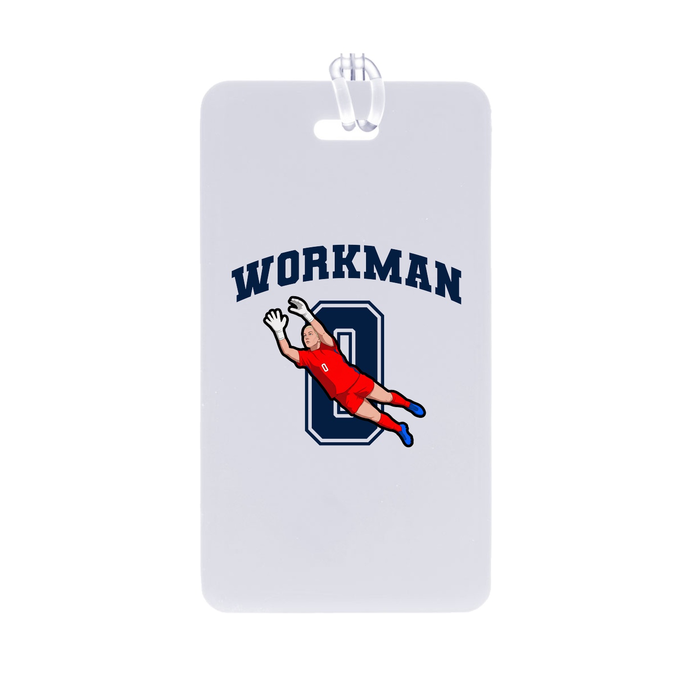 Bag Tag — Number in Classic
