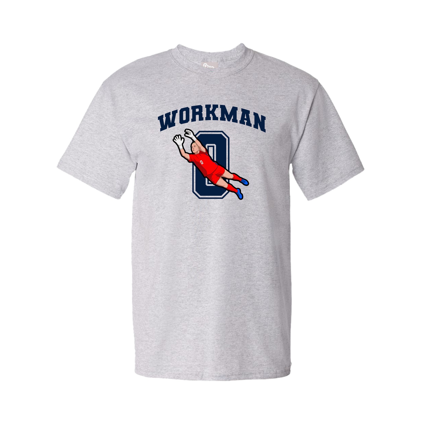 Tee — Number in Grey