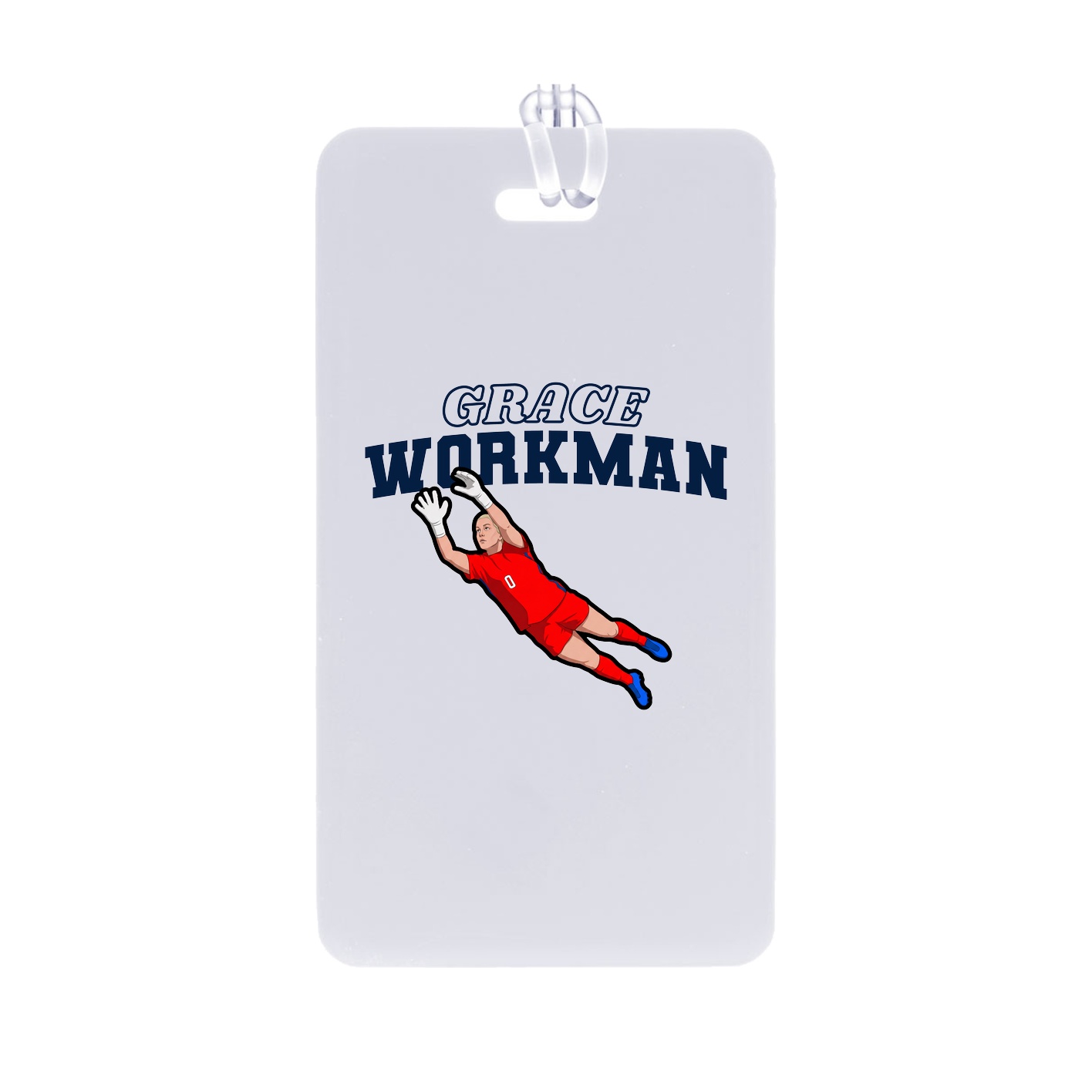 Bag Tag — Name Arch in Classic