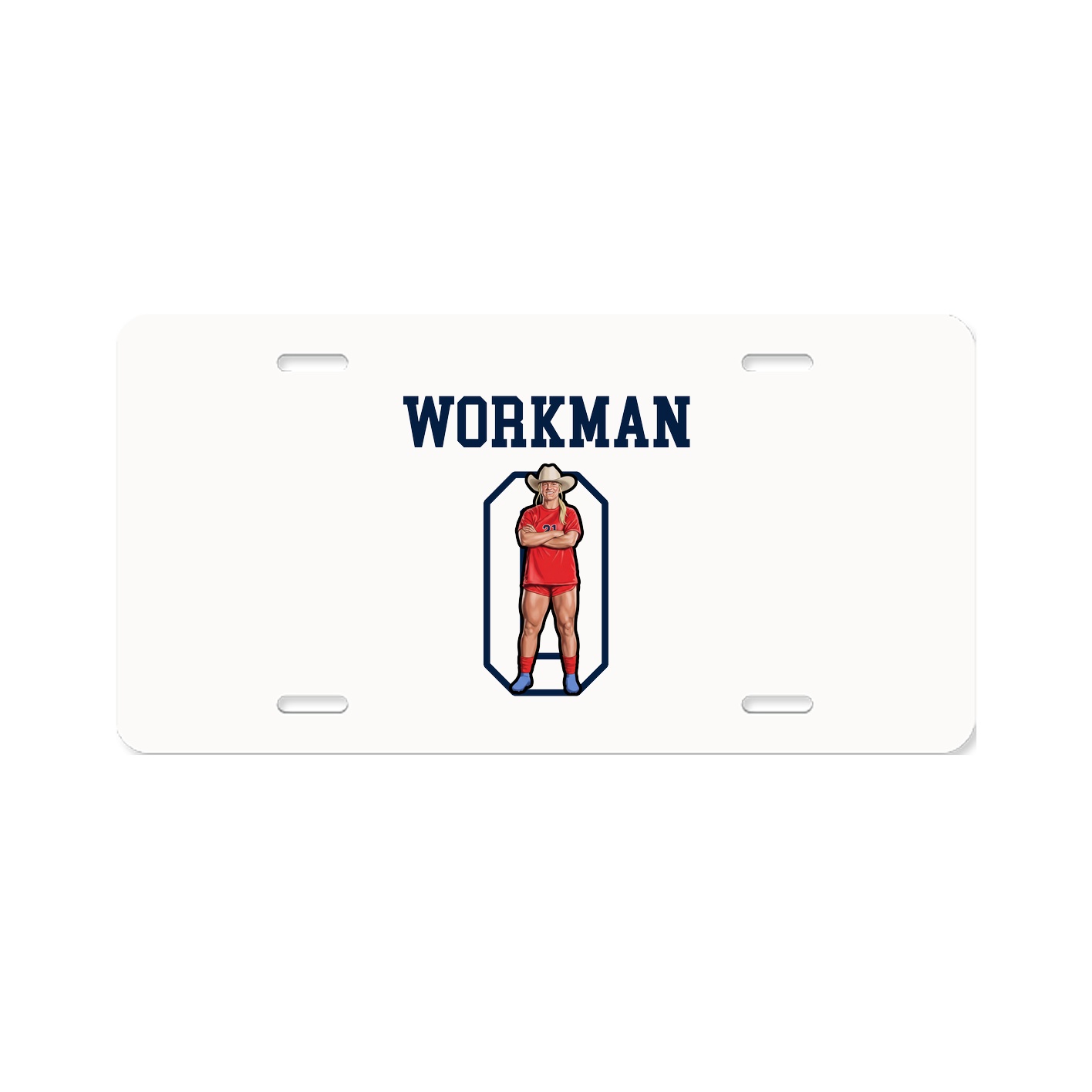 License Plate — Shirsey in Classic