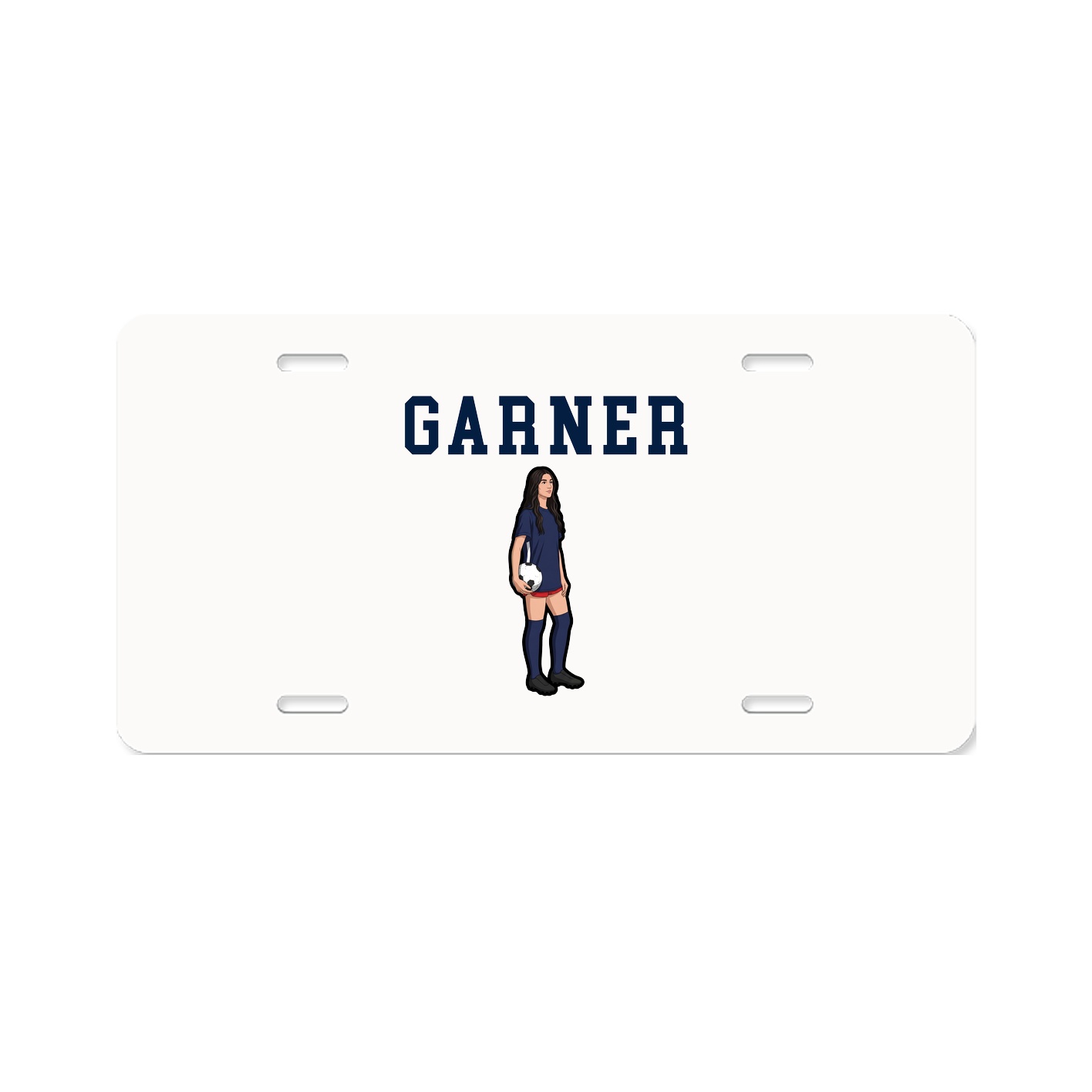 License Plate — Shirsey in Classic