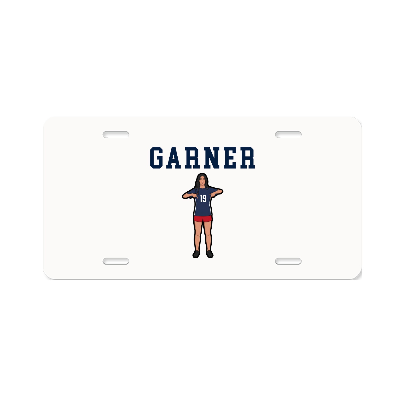 License Plate — Shirsey in Classic