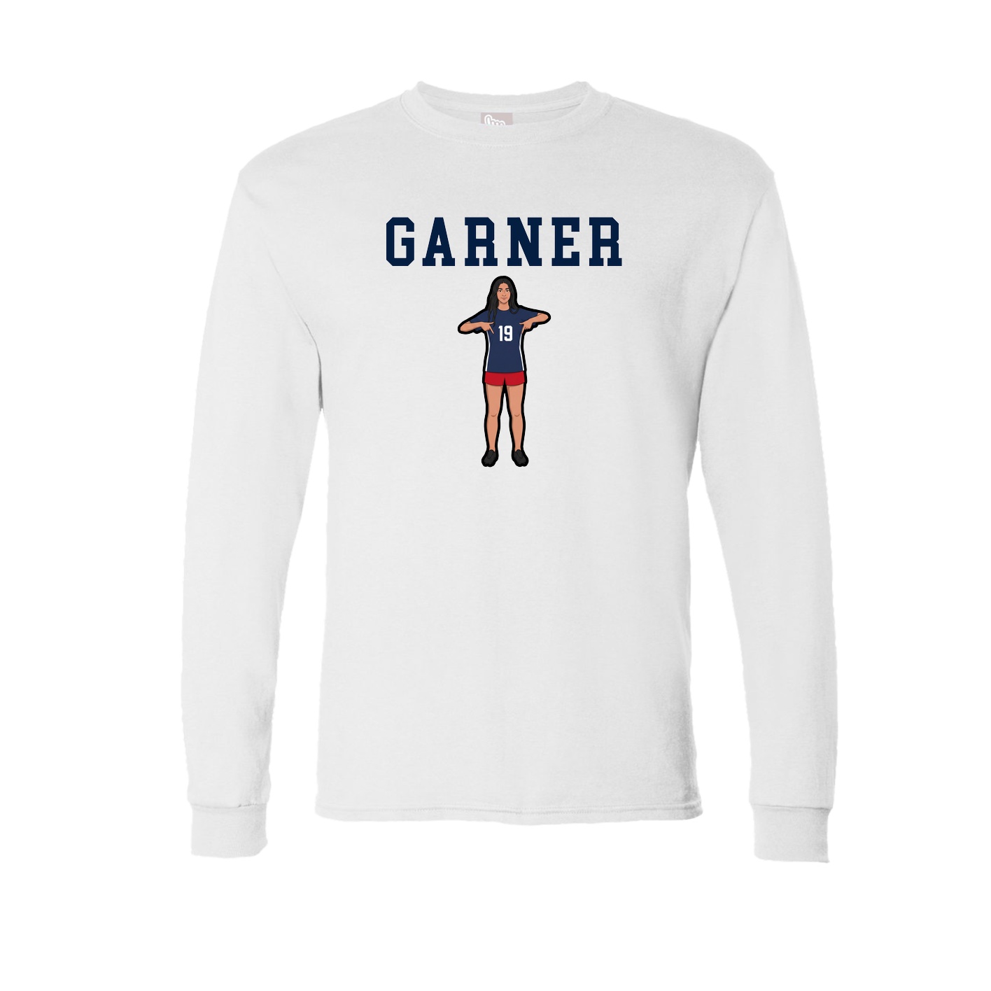 Long Sleeve Tee — Shirsey in White