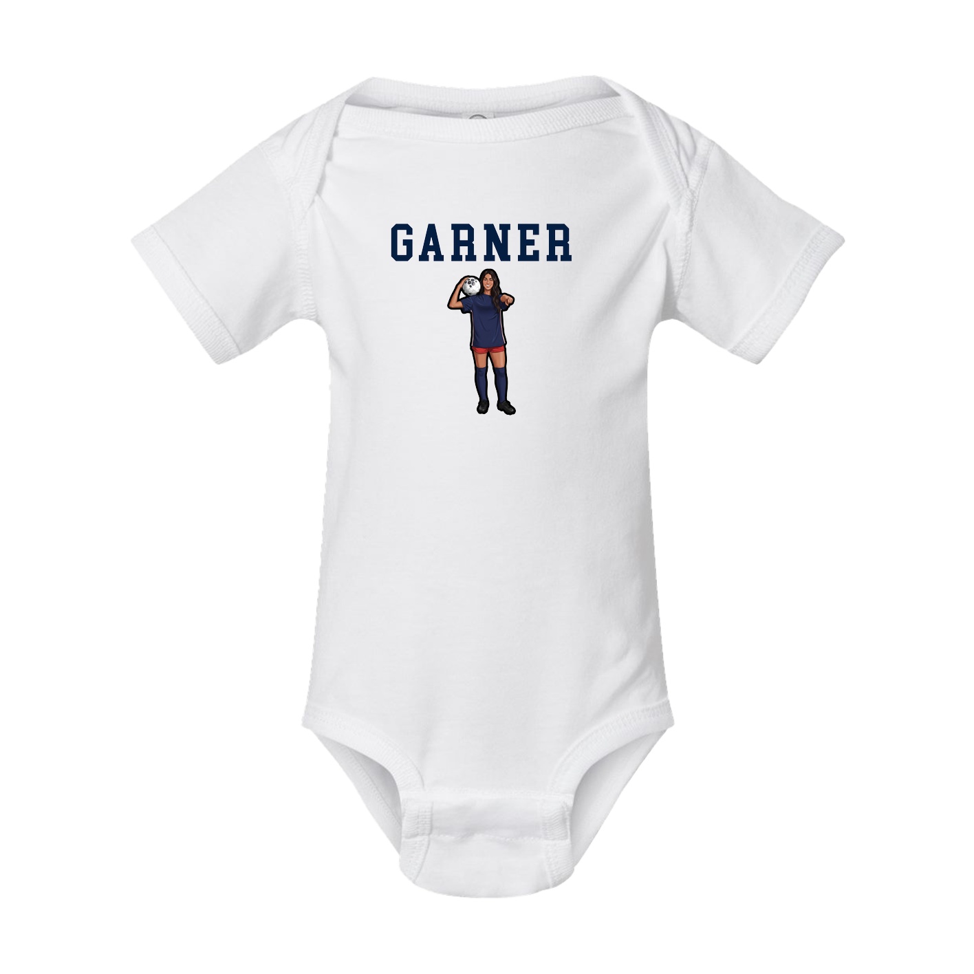 Baby Onesie — Shirsey in White