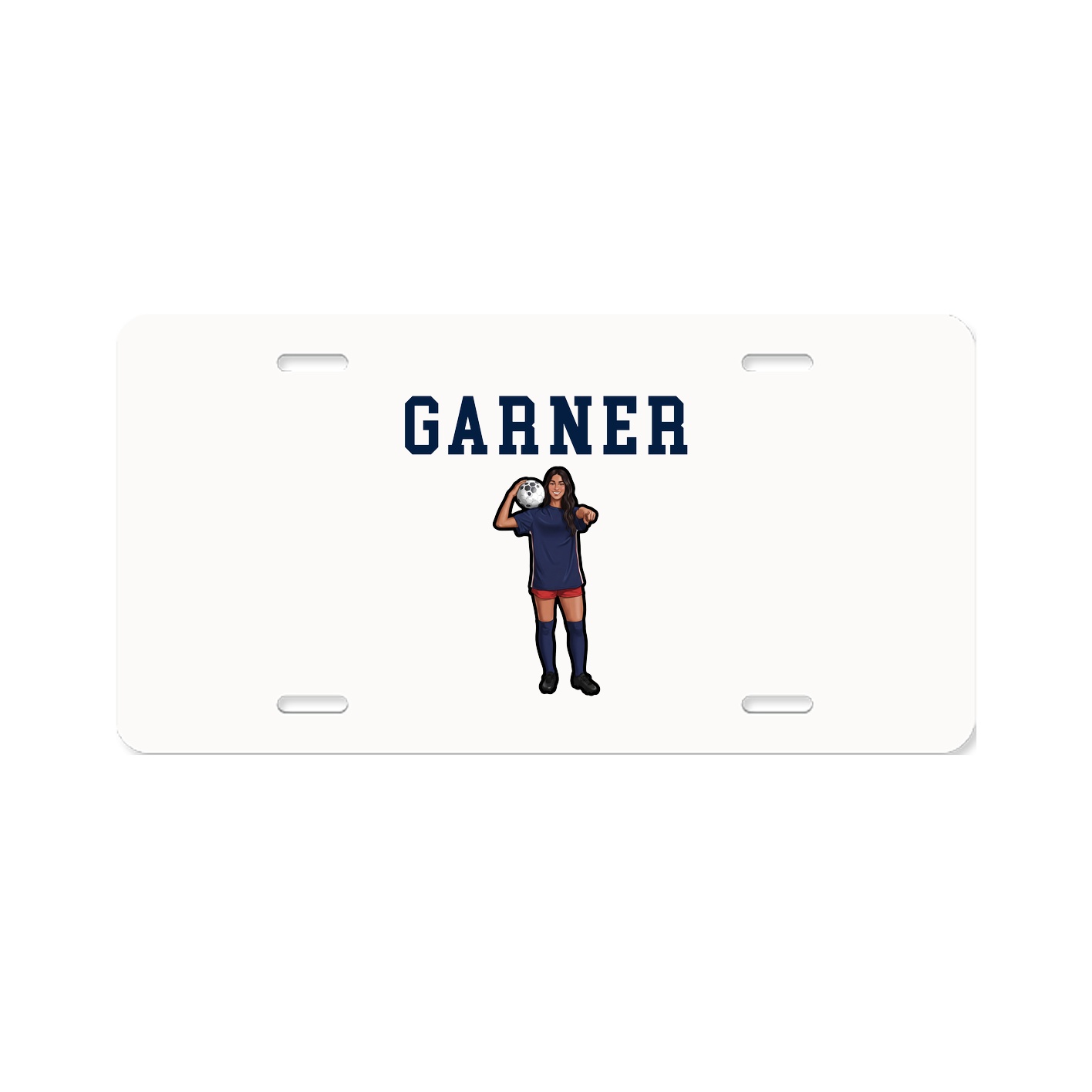 License Plate — Shirsey in Classic