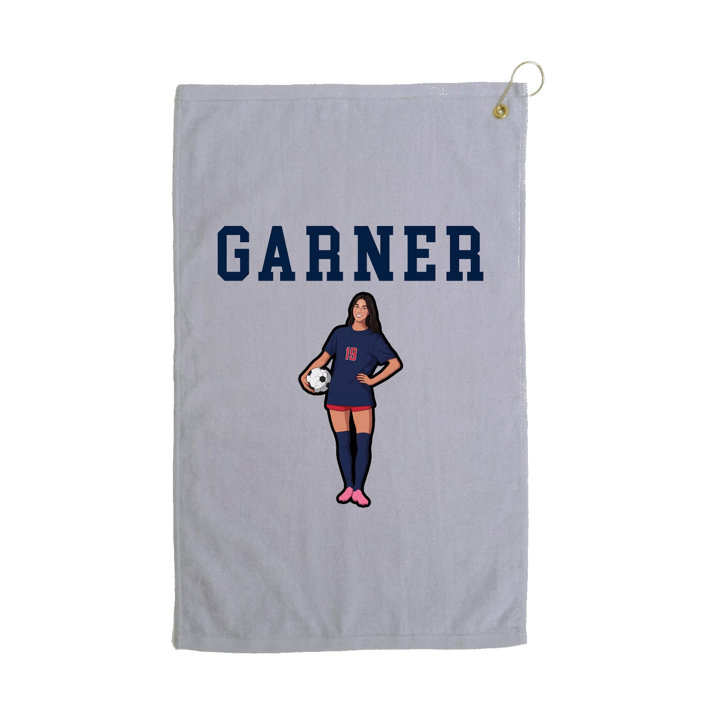 Golf Towel — Shirsey in Grey