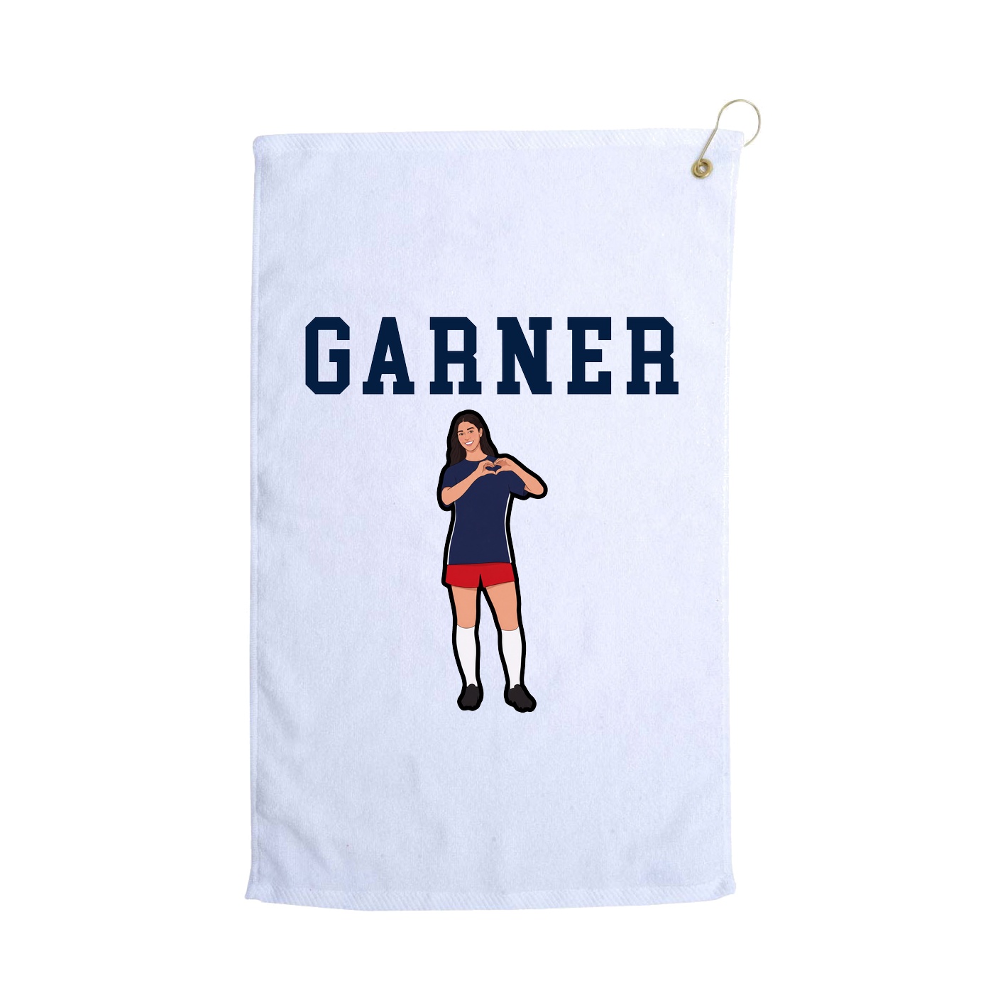 Golf Towel — Shirsey in White