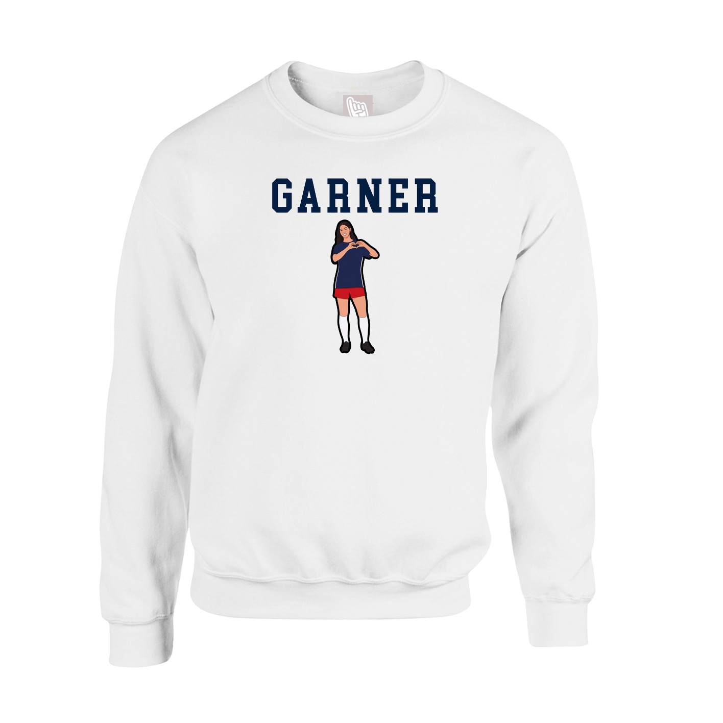 Fleece Crew — Shirsey in White