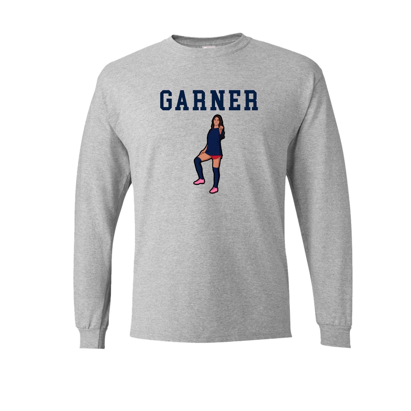 Long Sleeve Tee — Shirsey in Grey