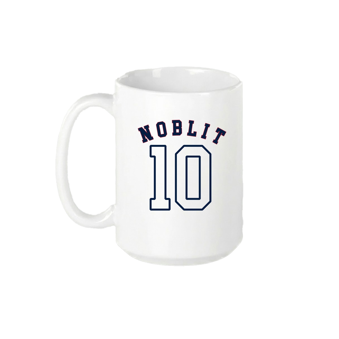 15oz Coffee Mug — Shirsey Arch in White