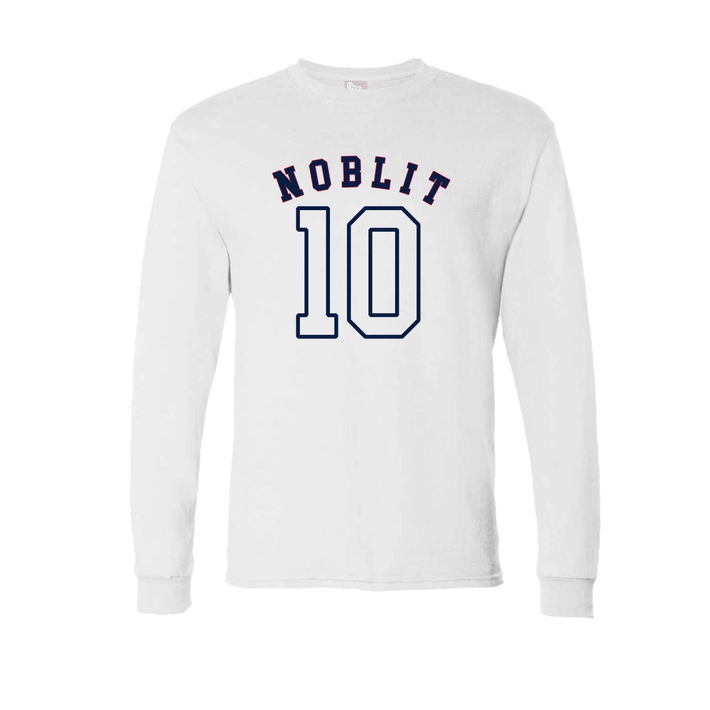 Long Sleeve Tee — Shirsey Arch in White