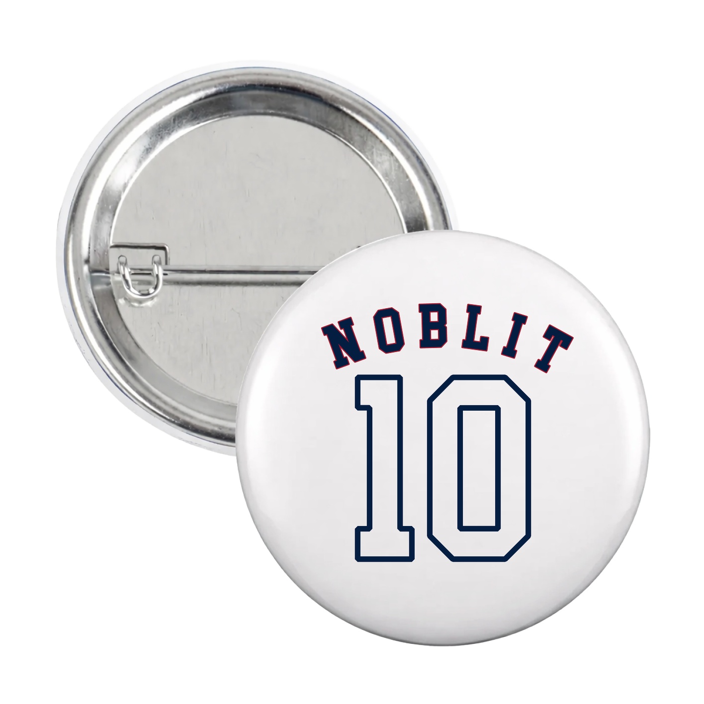 Game Day Button — Shirsey Arch in White
