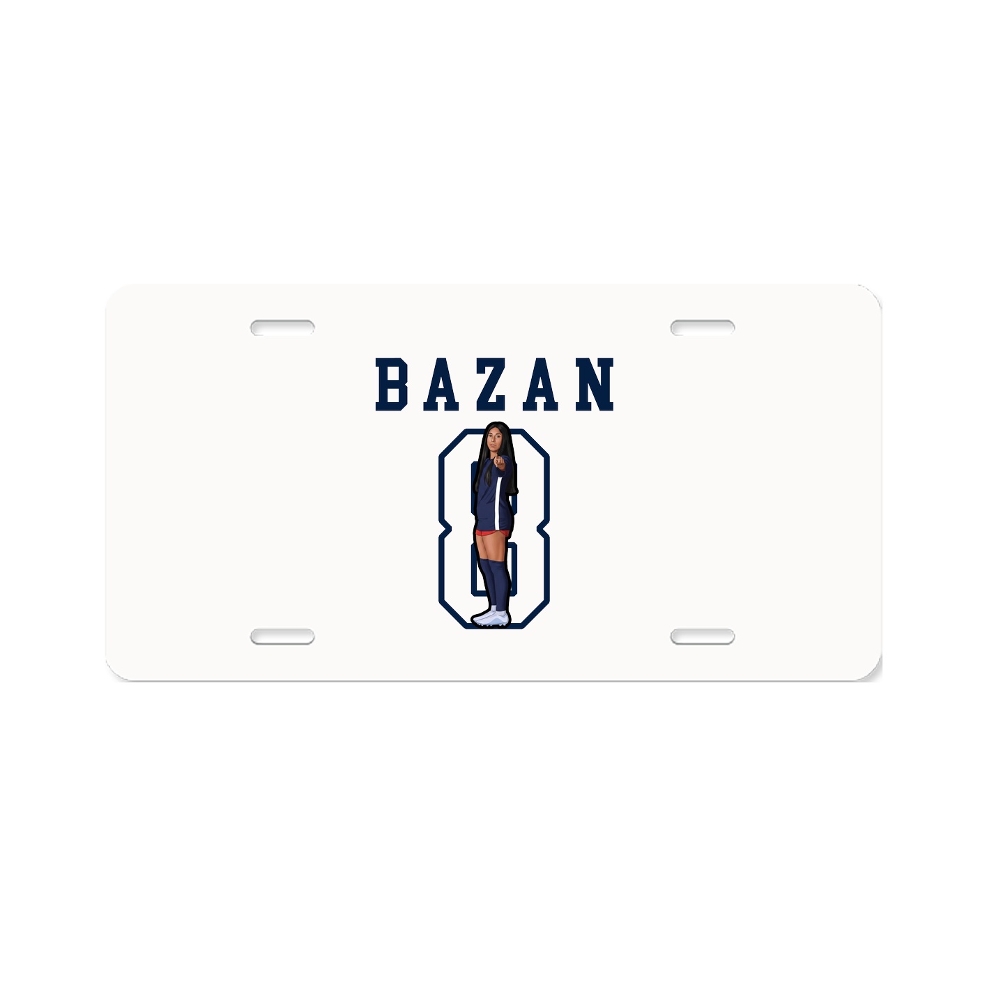 License Plate — Shirsey in Classic