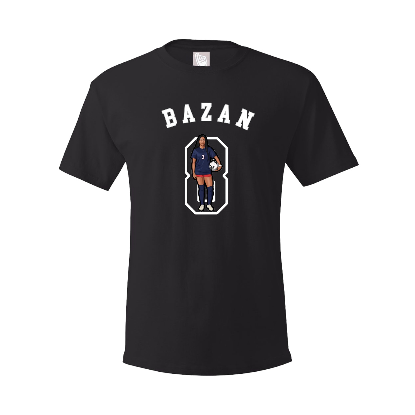 Youth Tee — Shirsey Arch in Black